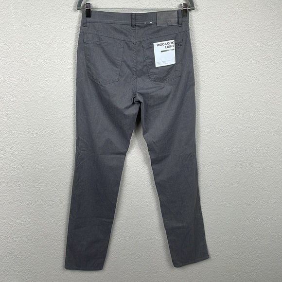 NWT Brax Cooper Fancy Woo Look Light Jeans Microprint Five Pocket Pants 31 - Picture 4 of 15